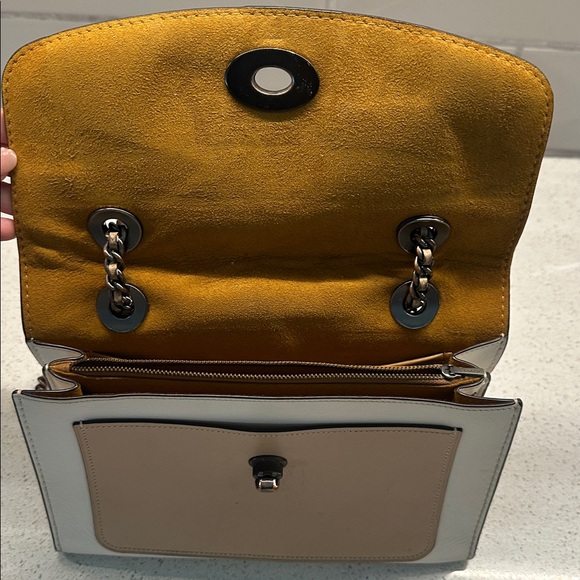 COACH Patchwork Chain Shoulder Bag - Picture 4 of 7